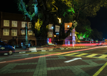 Red House Roadside Malaccaの写真素材