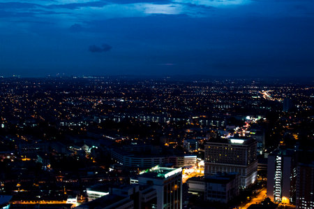 Malacca Night City Viewの写真素材