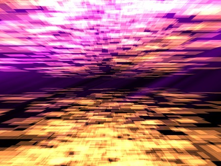 3D rendered colour shiny abstract background or wallpaper