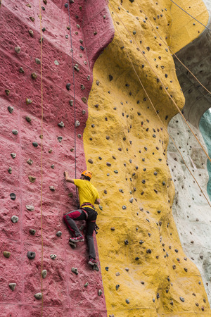 Rock climbingのeditorial素材