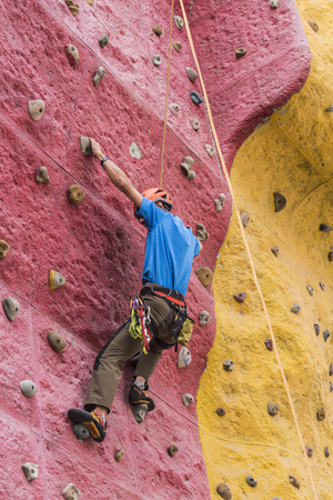 Rock climbingのeditorial素材