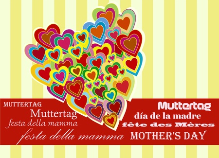 mothers day のイラスト素材