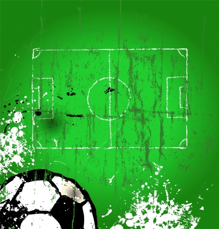 Soccer / Football design template,free copy space, vectorのイラスト素材