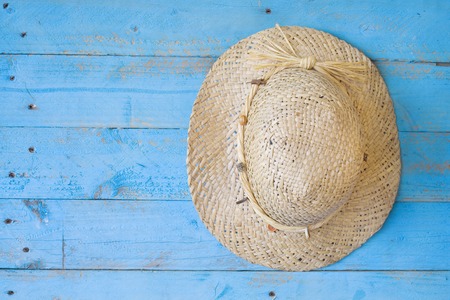 straw hat, vacation, holiday, summer conceptの写真素材