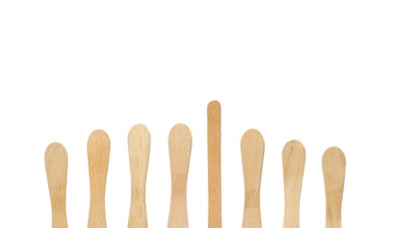 icle lolly sticks isolated, free copy spaceの写真素材