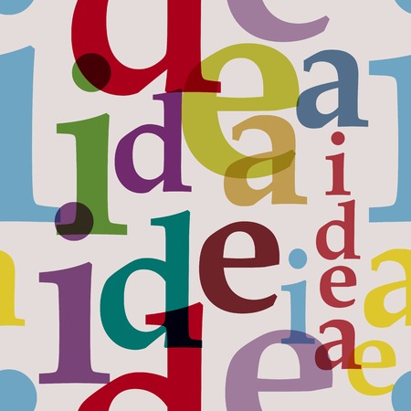 idea seamless pattern, vector eps 10のイラスト素材