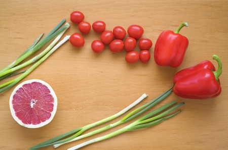 healthy food, free copy spaceの写真素材