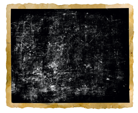 old photo frame,isolated on white backgroundの写真素材