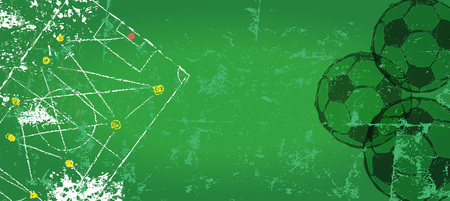 Soccer / Football design template,free copy space, vectorのイラスト素材