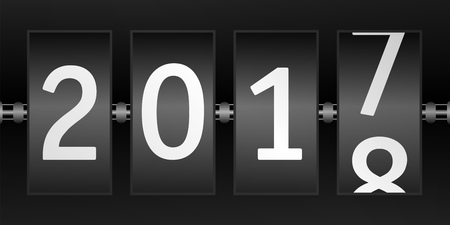 New year 2018 banner.のイラスト素材