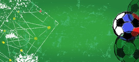 Soccer / Football design template,free copy space, vector のイラスト素材