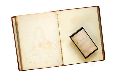 Old book and e-book reader. E- Book, book fair,reading,realaxing,education concept. Isolated, flat...