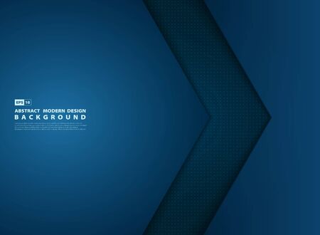 Abstract gradient blue template overlap modern design cover.のイラスト素材