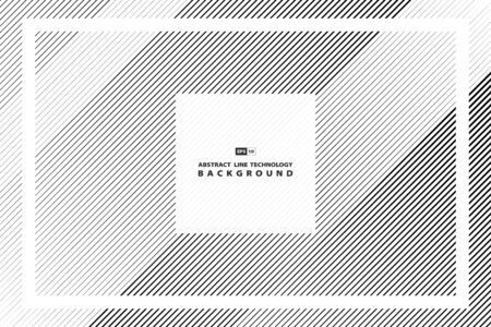 Abstract line pattern design decoration artwork. Use for ad, print, template.のイラスト素材