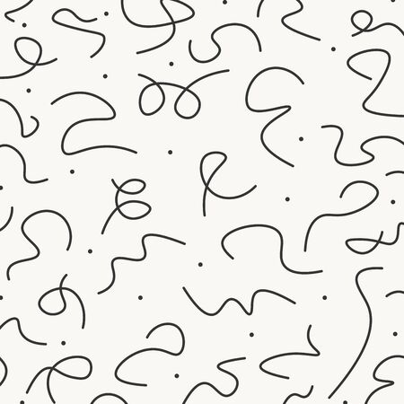 Abstract hand drawing design of pattern minimal artwork background.のイラスト素材