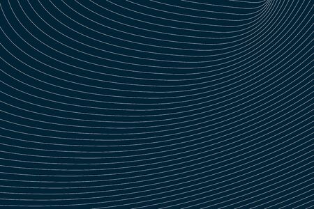 Abstract white wavy line pattern design decorative artwork background.のイラスト素材