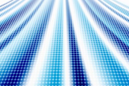 Abstract gradient blue line stripe with circle pattern halftone background.のイラスト素材