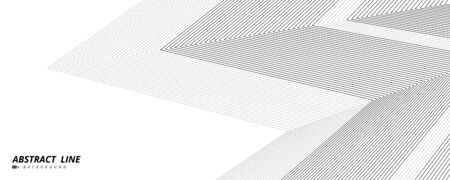 Abstract line geometric pattern of triangle patterns design decorative artwork background.のイラスト素材