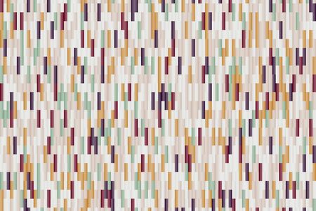 Abstract colorful square pattern design artwork template background.のイラスト素材