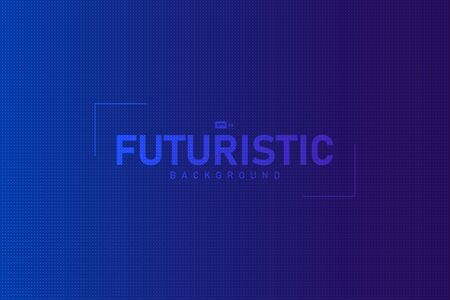 Abstract gradient blue and violet with dot pattern futuristic design background.のイラスト素材