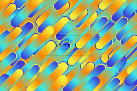 Abstract gradient color of vivid tone template design background. Use for ad, poster, artwork, template design. illustration vector eps10のイラスト素材