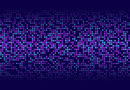 Abstract futuristic dot pattern design halftone of cover background. Use for ad, poster, template design, print. illustration vector eps10のイラスト素材