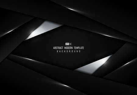 Abstract wide blue technology design of rectangle pattern and halftone artwork background. Use for ad, poster, template design, print. illustration vectorのイラスト素材