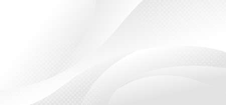 Abstract gradient white and gray design of movement pattern with halftone decorative design. Template design for cover background. illustration vectorのイラスト素材