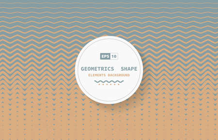 Abstract swirl wavy design of warm color template design. Decorative for ad, template, print. illustration vectorのイラスト素材