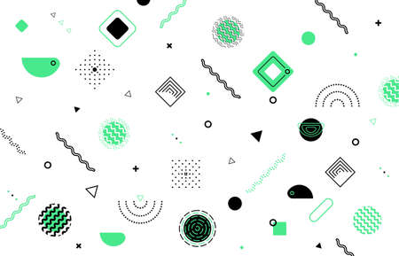 Abstract geometric pattern step of minimal style artwork. Minimal decorative background. illustration vectorのイラスト素材