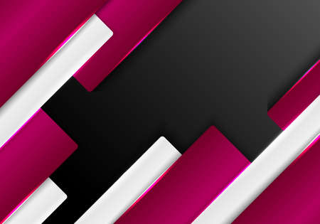 Abstract metallic magenta template design decorative artwork. Decorative style of pattern background. Vectorのイラスト素材