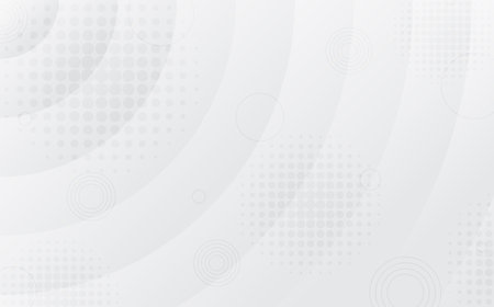 Abstract white and grey gradient pattern design of geometric pattern design decorative artwork. Overlapping of temaplte design decoration background. Vectorのイラスト素材
