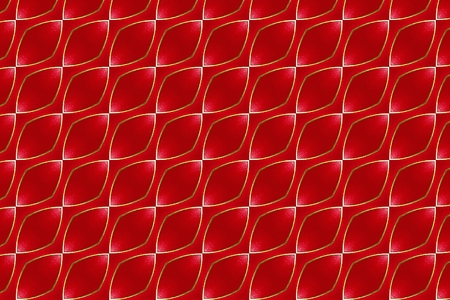 Abstract red and gold colors chinese style pattern backgroundの写真素材
