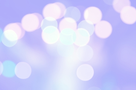 Abstract blue violet color blurred bokeh light reflection for background