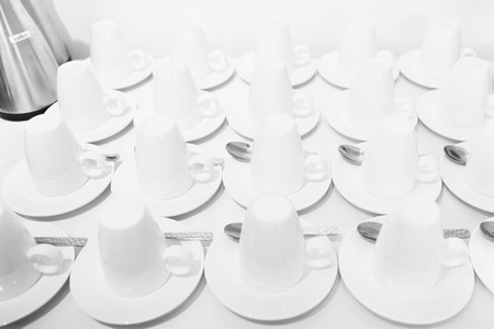 coffee cupsの写真素材