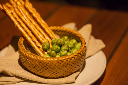 Desserts and Food ; Decorating desserts and food that was prepared for the wedding party.の写真素材