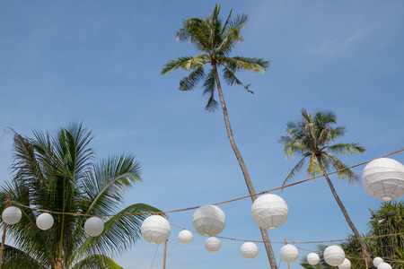 wedding setup detailの写真素材