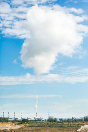Lignite coalmine , Used as a source of electricity generation in the country.の写真素材