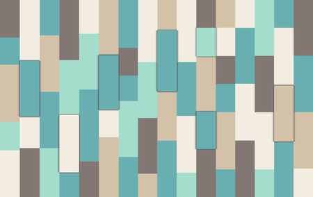 vintage colorful wooden wall backgroundのイラスト素材