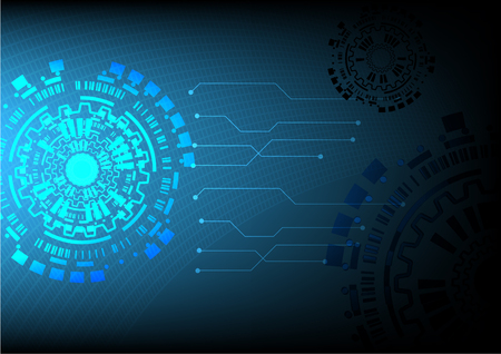 technology background illustrator designのイラスト素材