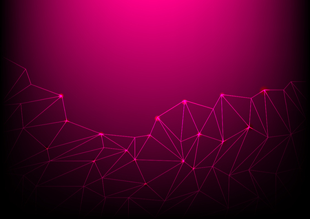 pink polygon background illustrator designのイラスト素材