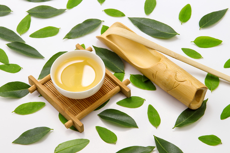 The tea ceremonyの写真素材