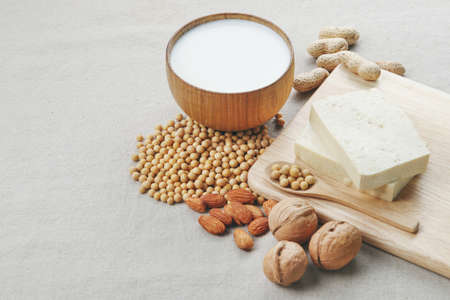 Protein-rich foodの写真素材