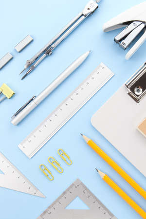 Office supplies on the table