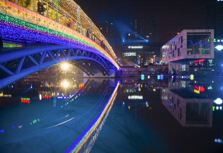 Pedestrian bridgeのeditorial素材