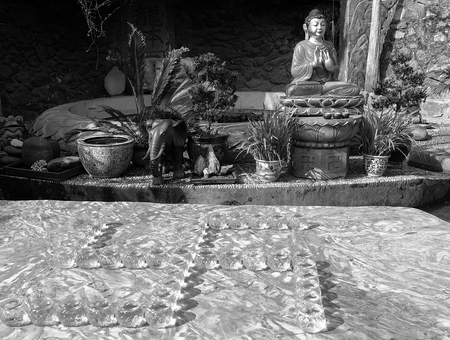 Buddhist sculptureの写真素材