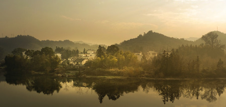 Wuyuan villageの写真素材