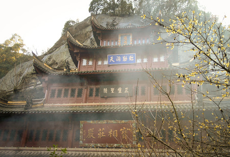 Big Buddha Temple bloomのeditorial素材