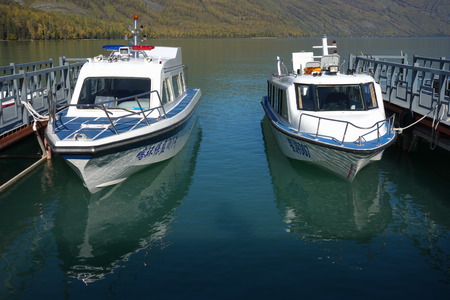 Lakeside yachtのeditorial素材