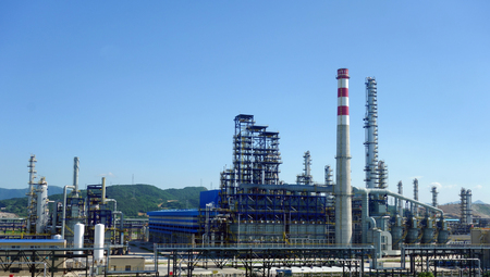 Daxie chemical plantのeditorial素材